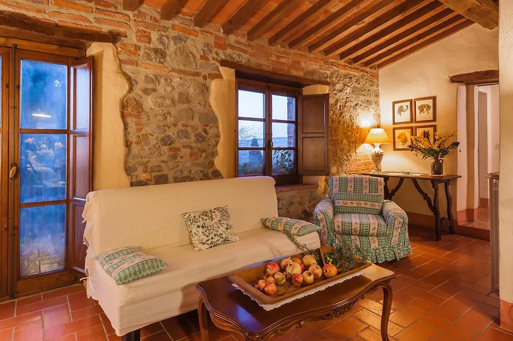 Feriegård Podere La Montalla Villa Contignano Italien