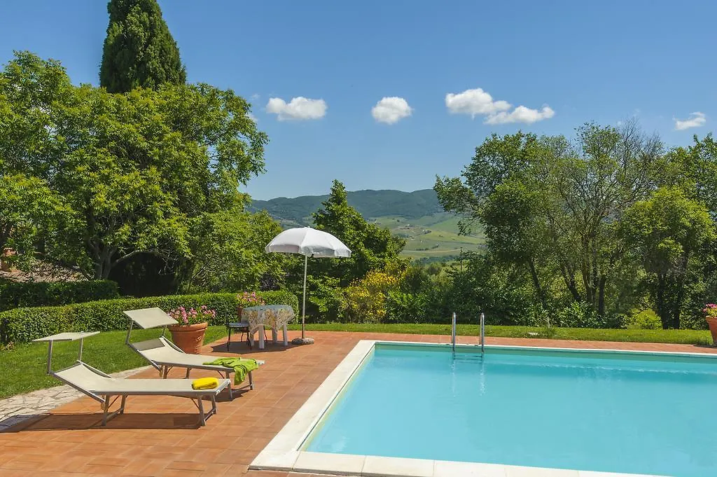 Podere La Montalla Villa Contignano Feriegård